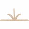 Ekena Millwork Richland Smooth Timber Gable Bracket, Douglas Fir, 96"W x 64"H x 1 1/2"D x 5 1/2"F, 16/12 Pitch GBW096X64X0206RIC00SDF - alternate 4